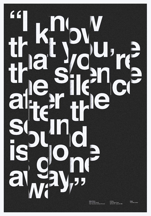 A graphic interpretation of the track 'You are the worst thing in the world' from Telefon Tel Aviv's latest album, Immolate Yourself