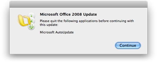 Seems AutoUpdate is not the program it is doing the updating Seems AutoUpdate is not the program it is doing the updating