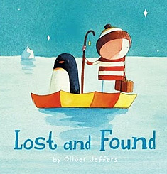 The cover of Lost and Found, by Oliver Jeffers