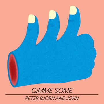 Album cover art of Gimme Some featuring a three fingered thumbs up!