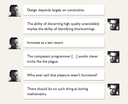 Designer vs Computer Scientist
