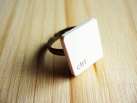 Makes for a great wedding ring for the ultra-possessive