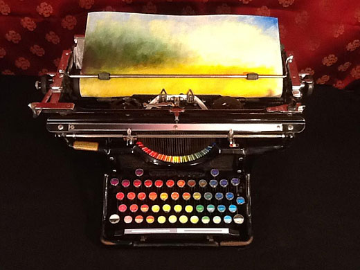 Types colours to make paintings