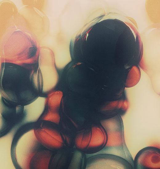 Beautifully textured illustration by Peter Olschinsky and Verena Weiss from Vienna