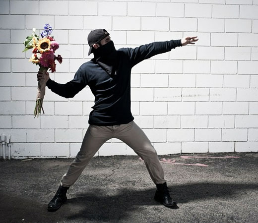 Nick Stern realises Banksy graffiti into photographs