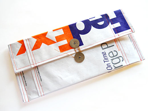 Who knew FedEx envelopes could be so handy?