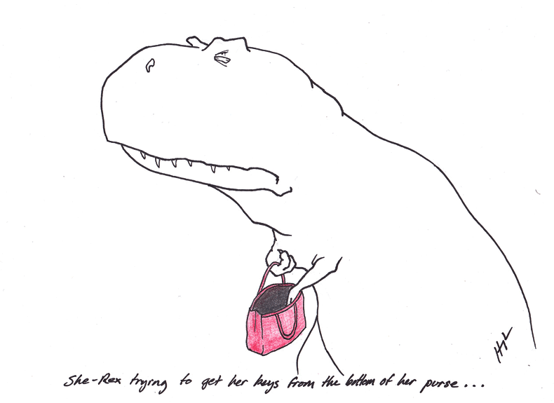T-Rex makes me laugh